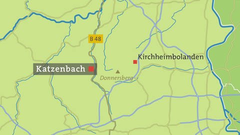 Karte Katzenbach