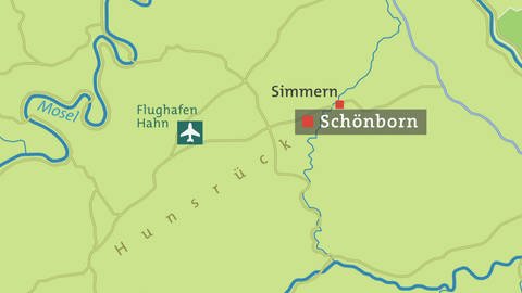 Schönborn - Karte