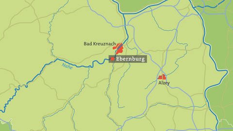 Ebernburg - Karte