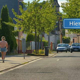 Hierzuland Ippesheim Elisabethenstraße Schild 2