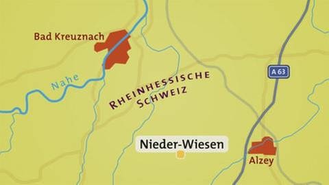 Nieder-Wiesen Karte