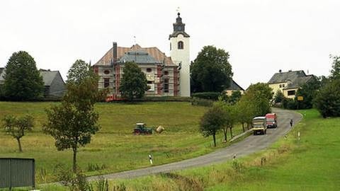 Ortsstraße in Kleinich