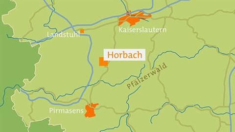 Karte von Horbach