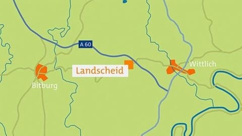 Karte von Landscheid