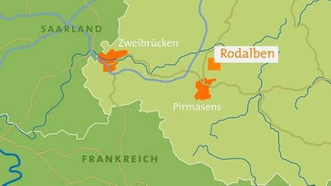 Karte von Rodalben