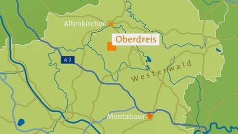 Karte von Oberdreis