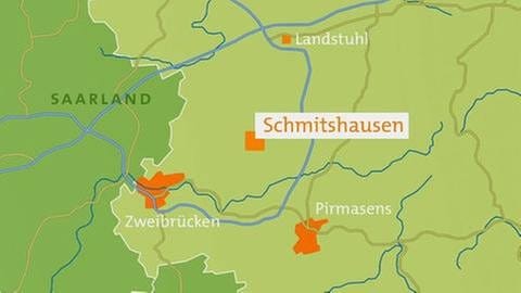 Karte von Schmitshausen