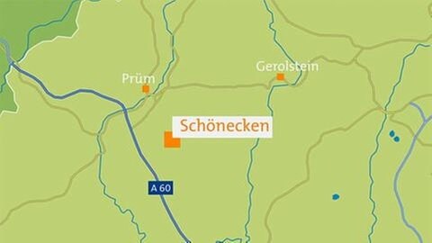 Karte von Schönecken