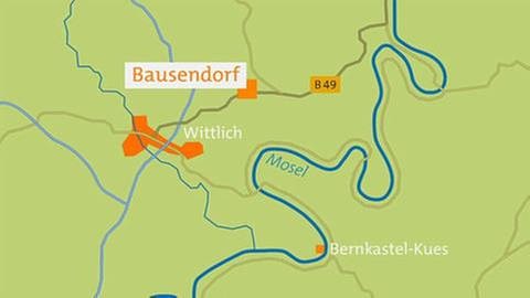 Bausendorf - Karte