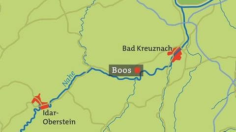 Karte von Boos