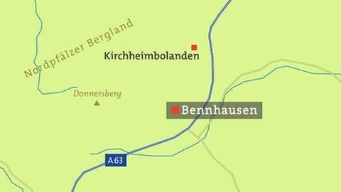 Bennhausen - Karte