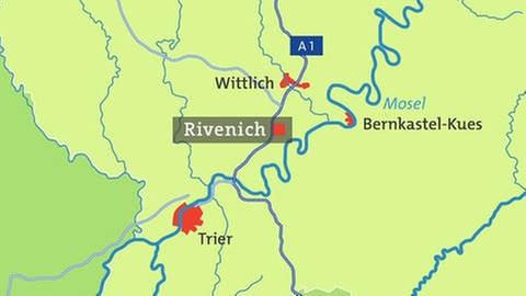 Karte von Rivenich