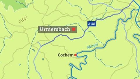 Karte von Urmersbach