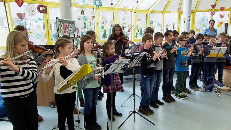 Das Kinderorchester in Oberemmel