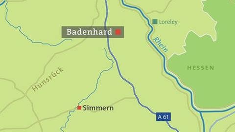 Karte von Badenhard