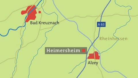 Karte Heimersheim