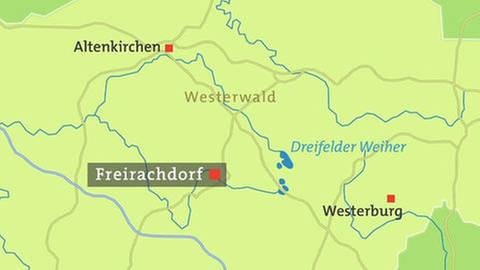 Karte Freirachdorf