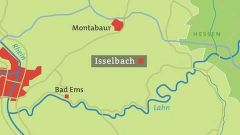 Karte Isselbach