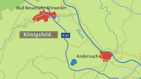 Karte von Koenigsfeld