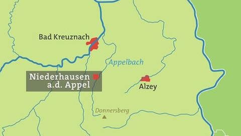 Niederhausen Karte