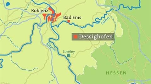 Karte von Dessighofen