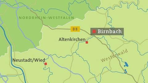 Birnbach - Karte