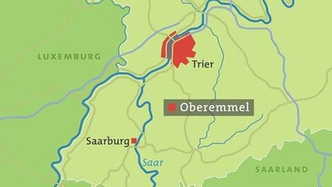 Karte von Oberemmel