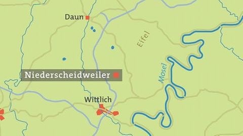 Karte von Niederscheidweiler