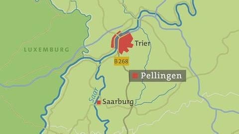 Pellingen Karte