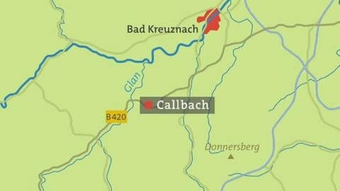 Callbach - Karte