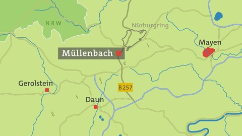 Müllenbach Karte