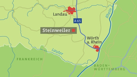 Steinweiler Karte