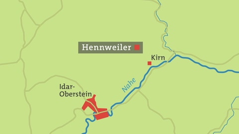 Hennweiler Karte