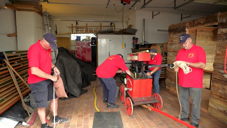 Hilscheid  „alte Kameraden“ der Feuerwehr Hilscheid