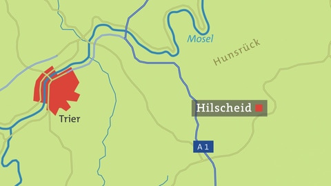 Hilscheid Karte