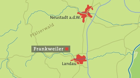 Frankweiler Karte