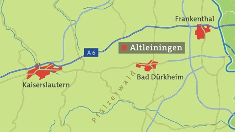 Altleiningen Karte