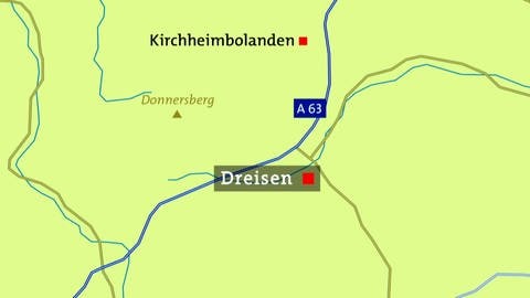 Karte Dreisen