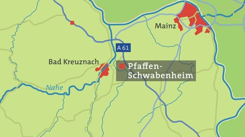 Pfaffen-Schwabenheim Karte