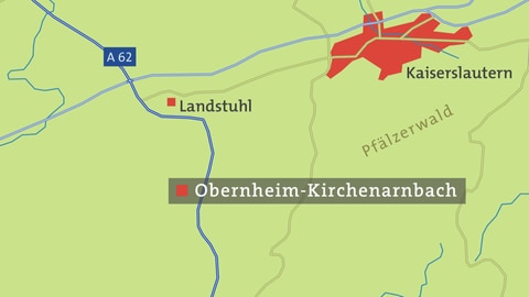 Obernheim-Kirchenarnbach Karte