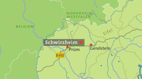 Schwirzheim Karte