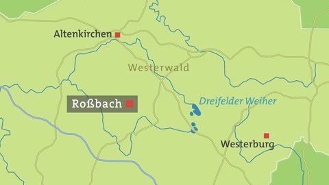 Roßbach Karte