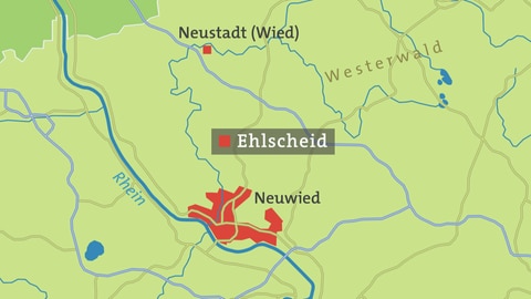 Ehlscheid Karte