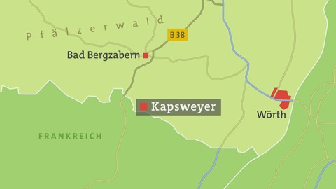 Kapsweyer Karte