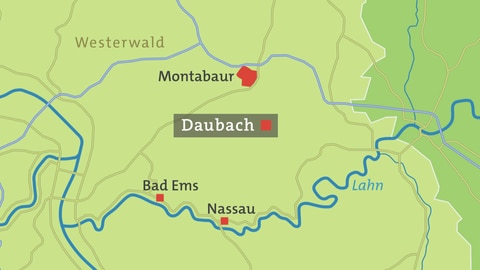 Daubach Karte