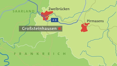 Großsteinhausen Karte