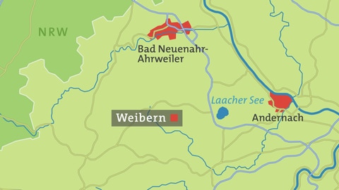 Weibern Karte