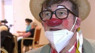 Dietmar Bertram - Clown-Doktor in Krankenhäusern und Altenheimen