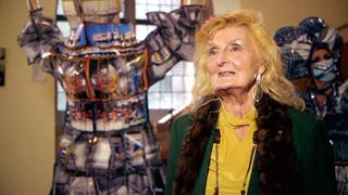 Auch mit 83 Jahren steckt die Künstlerin Margarete Palz voller Tatendrang