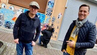 Holger Wienpahl trifft den Zweibrücker Streetart-Künstler Peter Schaumburger
